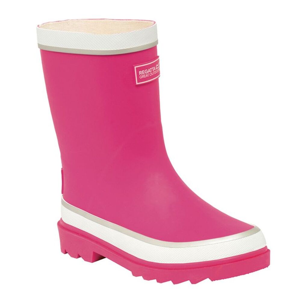 Regatta Great Outdoors Childrens/Kids Foxfire Wellington Boots / Jem/White